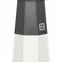 6' Octagonal Amish-Made Wooden Oak Island, NC Replica Lighthouse