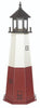 8' Octagonal Amish-Made Wooden Vermillion, OH Replica Lighthouse