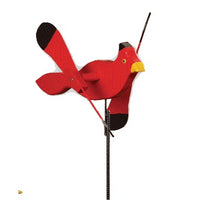 Cardinal Whirlybird Wind Spinner Yard Decoration