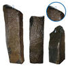 3 piece basalt set with a close up of the top showing water coming out of the top.