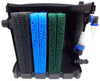 Inside view of Matala BioSteps II Gravity Filter with 16W UV Clarifier
