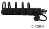 6-Way Splitter for ProEco 12V Programmable Color-Changing LED Light Kits