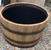 Authentic Oak Whiskey Barrel with or without Liner and Fountain