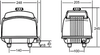 Dimensiosn of ALITA® AL-100, AL-120, AL-150, AL-200 and AL-250E Air Pumps
