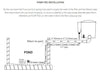 Pump-fed installation diagram for Evolution Aqua EazyPod™ Filter System