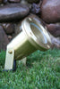 Yard Bright 20W Brass Underwater Pond Light in the lawn