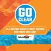 NaturalPond GoClear All-Natural Water Clarity Packets for Ponds and Lakes