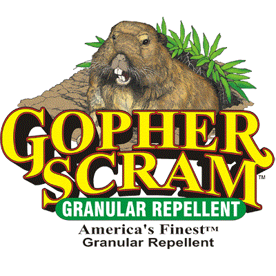 Gopher Scram™ Organic Granular Repellent for Gophers, 3.5 Pounds
