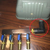 Outer L-Tube and Clamp for Hakko HK-40L, 60L, and 80L Air Pumps