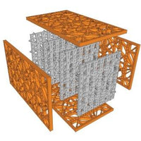 Assembly diagram for EasyPro Large High-Strength Res-Cubes