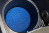 Inside of the Helix Pond Skimmer, shown with Helix Blue Matala Pad