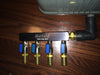 Matala Hakko Heavy Duty 4-Outlet Air Manifold attached to air pump
