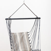 Ironstone Hanging Hammock Chair Swing with Powder Coated Stand