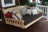 A&L Furniture Co. Amish-Made Cedar Fanback Swing Beds