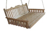 A&L Furniture Co. Amish-Made Cedar Royal English Swing Beds