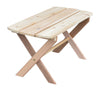 A&L Furniture Co. Amish-Made Cedar Folding Coffee Table