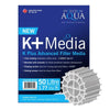 K+ Media label describing the product with an enhanced size image for visual of the product design.
