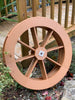 Large Amish-Made Poly Waterwheel in Cedar