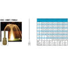 ProEco Comet Display Fountain Nozzles, FPT Inlet