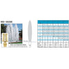 ProEco Cascade Display Fountain Nozzles