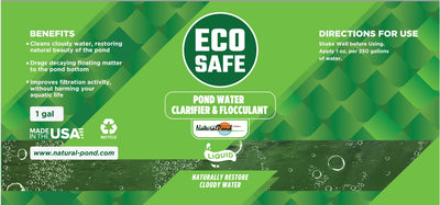 NaturalPond™ EcoSafe Water Clarifier and Flocculant, Gallon