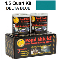 Pond Shield Non-Toxic Delta Blue Epoxy Liner, 1.5 Quart
