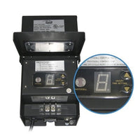 Digital display on the Alpine 200 Watt Lighting Transformer with Photo Cell & Timer
