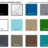 Colors Available for Pond Armor Pond Shield Non-Toxic Epoxy Liner