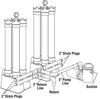 Example installation for Lifegard Aquatics M Series Commercial Cartridge Filter
