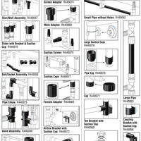 Full list of Lifegard Aquatics Complete CustomFlo® Water System parts