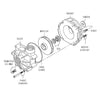 Exploded view of Sequence® 1000 Series Pump with Replacement Parts