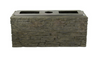 Aquascape® Straight Stacked Slate Wall Base