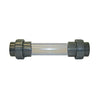 Evolution Aqua Sight Glass with Single Union Ends