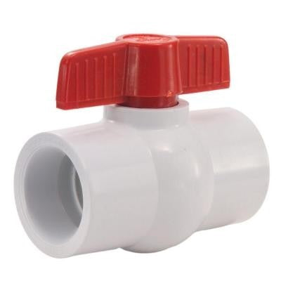 Schedule 40 PVC Ball Valves with Slip Connections