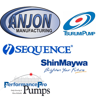 Pumps from Anjon, PerformancePro, Sequence, ShinMaywa and Tsurumi