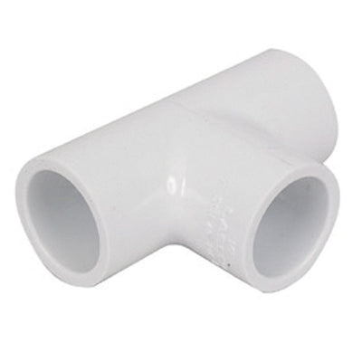 PVC Tees with Slip Fittings