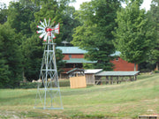 Got Wind?   American Eagle Pond-Aerating Windmill!  No electricity needed!