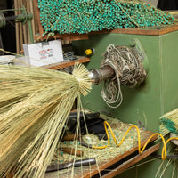 Amish-Made REAL Broomstraw Brooms!  (Priced for Local Pickup - Shipping Available for significant SURCHARGE)