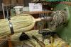 Amish-Made REAL Broomstraw Brooms!  (Priced for Local Pickup - Shipping Available for significant SURCHARGE)