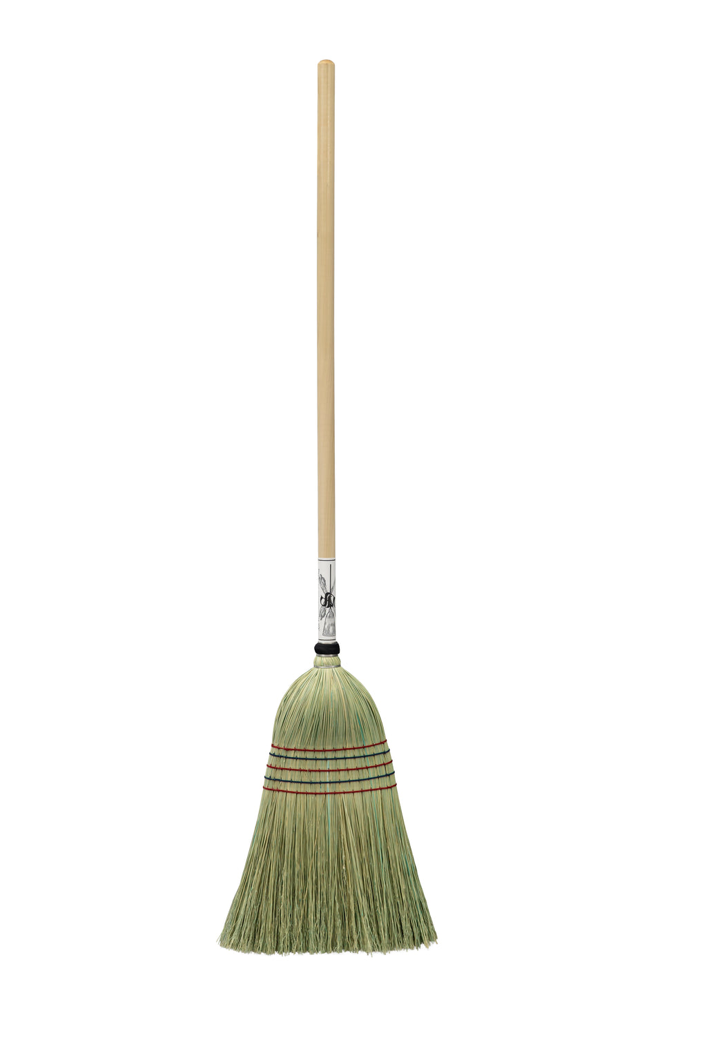 Amish-Made REAL Broomstraw Brooms!  (Priced for Local Pickup - Shipping Available for significant SURCHARGE)