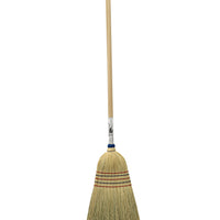Amish-Made REAL Broomstraw Brooms!  (Priced for Local Pickup - Shipping Available for significant SURCHARGE)