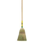Amish-Made REAL Broomstraw Brooms!  (Priced for Local Pickup - Shipping Available for significant SURCHARGE)
