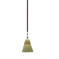 Amish-Made REAL Broomstraw Brooms!  (Priced for Local Pickup - Shipping Available for significant SURCHARGE)
