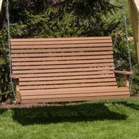 Amish-Made Poly 4' and 5' Rollback Porch Swings - Local Pickup ONLY in Downingtown PA