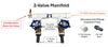 Hiblow® Air Pump Manifold for precision air-flow control of two or more stations