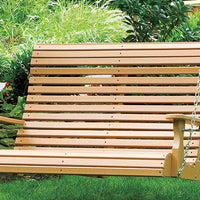 Amish-Made Poly 4' and 5' Rollback Porch Swings - Local Pickup ONLY in Downingtown PA