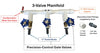 Hiblow® Air Pump Manifold for precision air-flow control of two or more stations