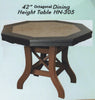 Amish-Made Poly Tables in Round, Square or Octagonal and in FIVE SIZES - Local Purchase ONLY in Downingtown PA