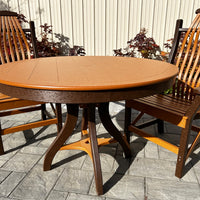 Amish-Made 44" Round Patio Dining Table - Local Purchase ONLY in Downingtown PA SR-RDT