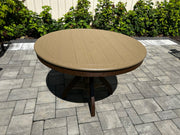 Amish-Made 44" Round Patio Dining Table - Local Purchase ONLY in Downingtown PA SR-RDT